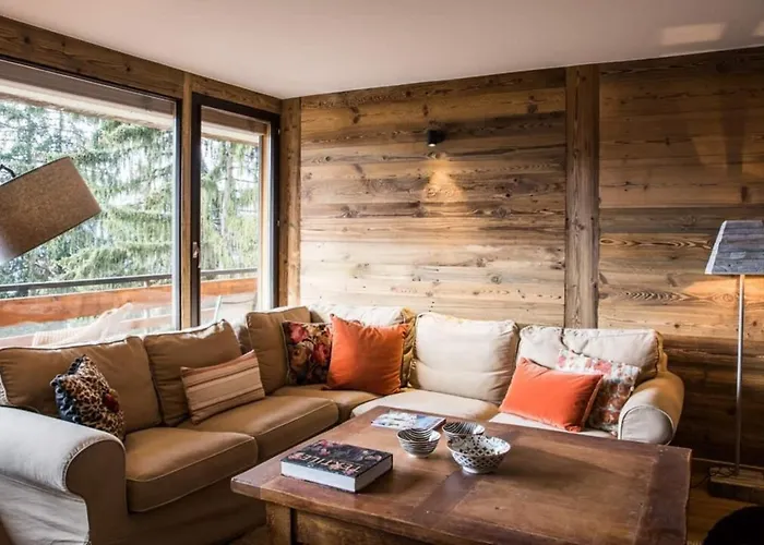 Апартаменти La Ruinette-stylish 2-bed In Centre Верб'є